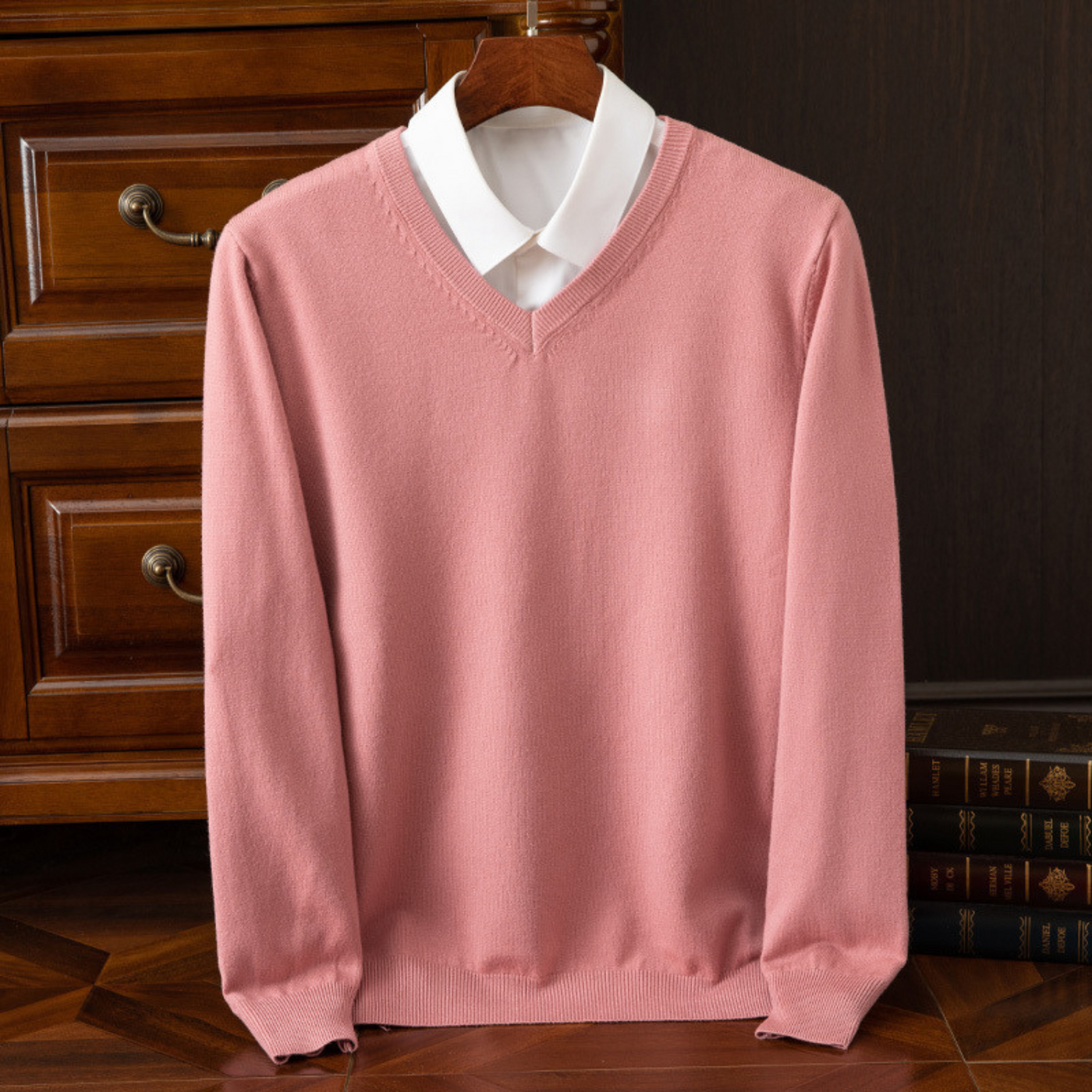 Evander - V-Neck Jumper