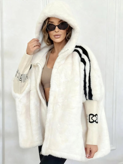 Ellah – Oversized Faux Fur Winter Coat