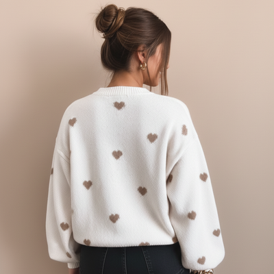 Isla | Hearts Sweater