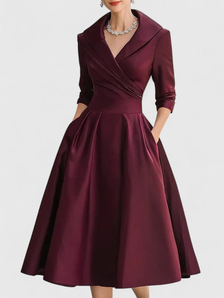 Zyrah | Elegant Midi Dress