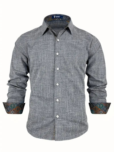 Teodoro | Long Sleeve Button-Up Shirt