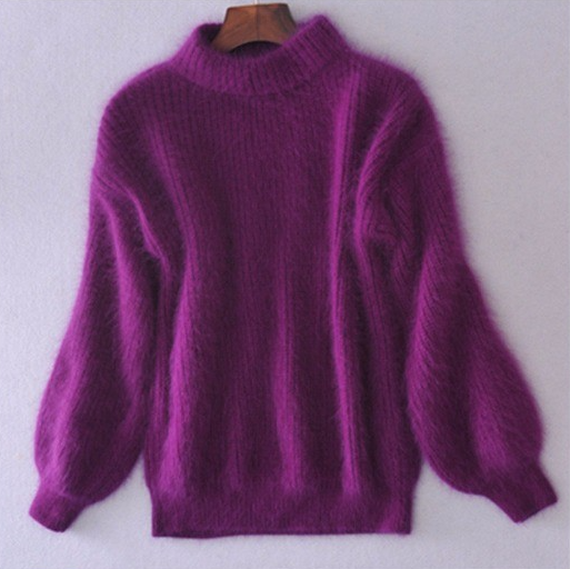 Courtney | Vintage Angora Knitted Sweater