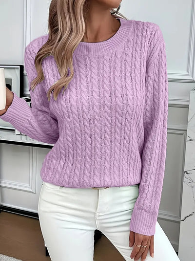 Lena – Cable Knit Sweater
