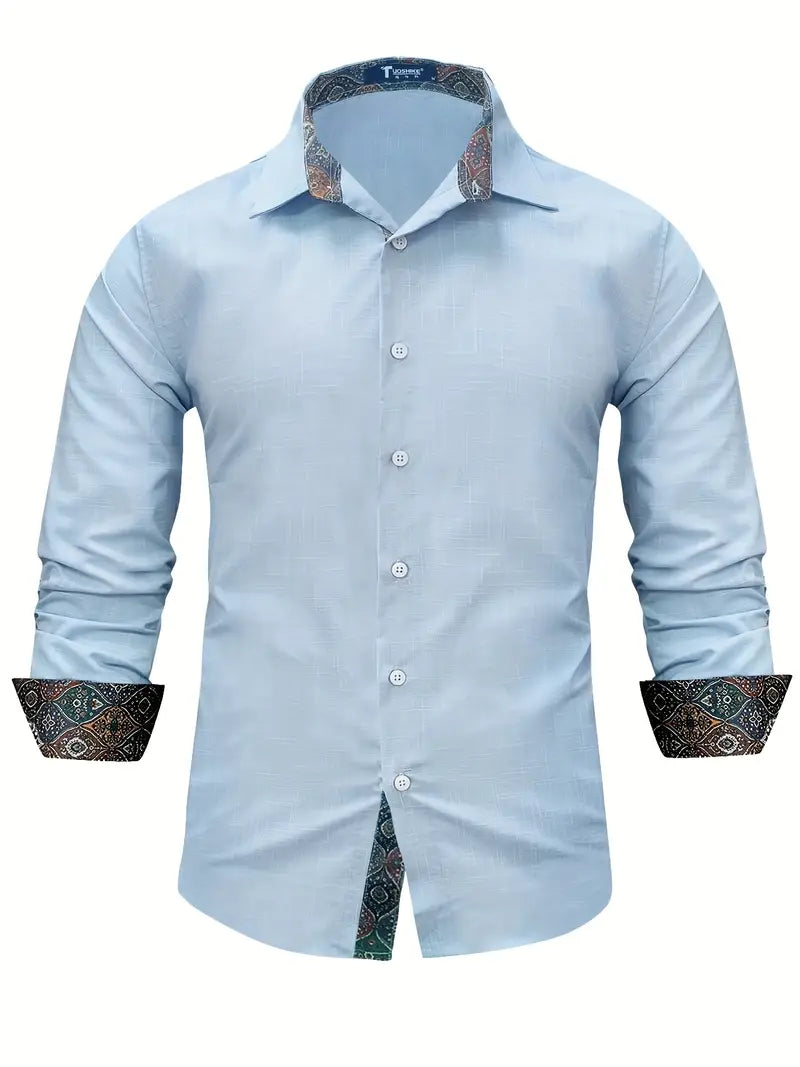 Teodoro | Long Sleeve Button-Up Shirt