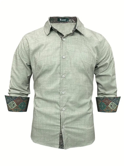 Teodoro | Long Sleeve Button-Up Shirt
