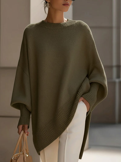 Aster | Oversized Poncho Sweater