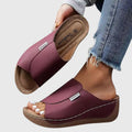 Women’s Platform Slide Sandals Open Toe