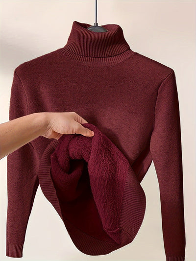 Zoe | Soft Turtle Neck Pullover Jumper