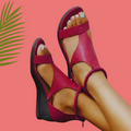 Orthopedic Leather Sandals - MarleyShoes™