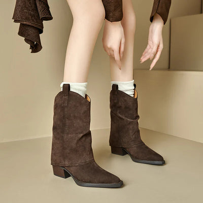 Audrey | Vintage Look Boots