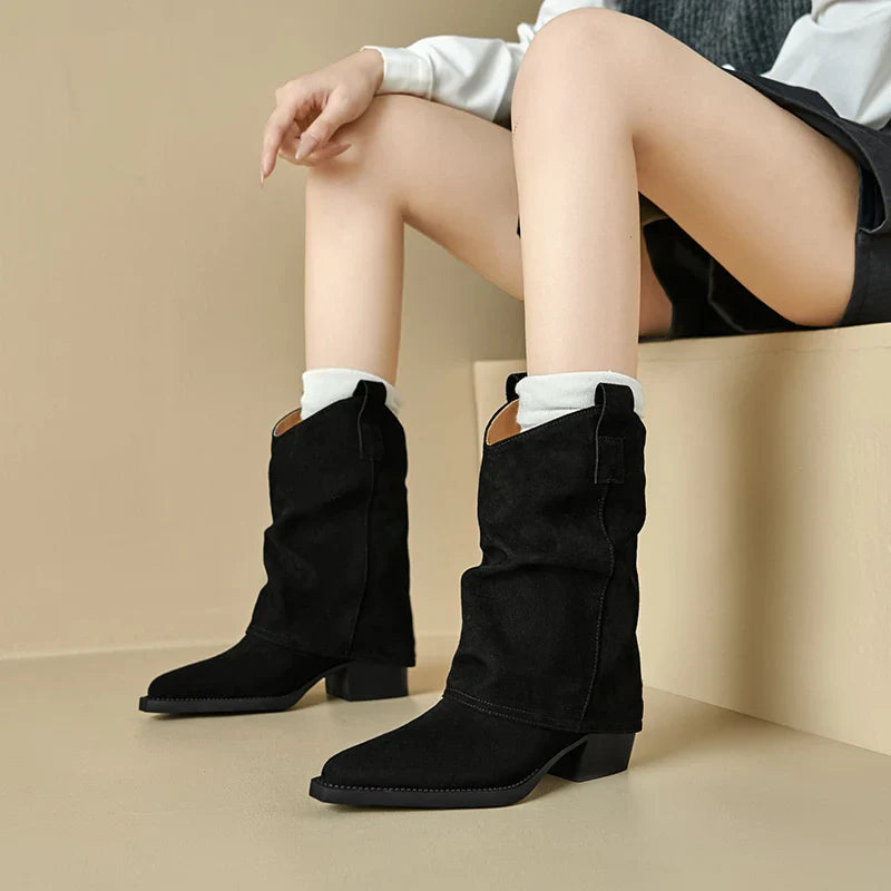 Audrey | Vintage Look Boots