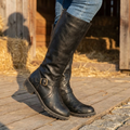 Women’s Orthopedic Knee-High Hiking Boots for Outdoor Support