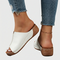 Women’s Open Toe Wedge Sandals Slip On