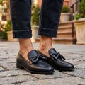 Bow-Detail Classic Loafers