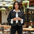 Relaxed Open-Front Jacket
