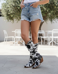 Women’s Cow Print Western Boots