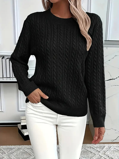 Lena – Cable Knit Sweater