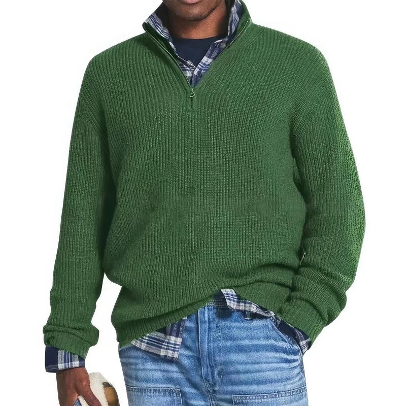 Arlen - Knitted Zip Sweater for Men