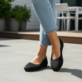 Knit Slip-On Ballet Flats