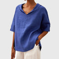Ayla | Blouse - Blue