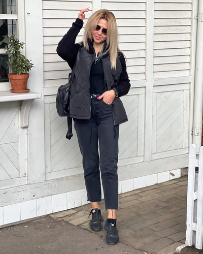 Ava - Patchwork Knitted Jacket for Women