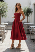 Corset Midi Gown
