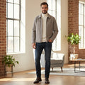 Minimal Zip-Up Winter Jacket