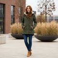 Women’s Fleece Lined Hooded Winter Jacket