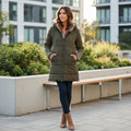 Hooded Long Puffer Jacket