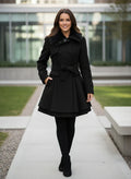 Chic Layered Trench Coat