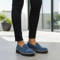 Chunky Sole Penny Loafers