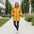 Women’s Long Winter Puffer Jacket