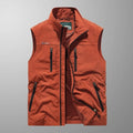 James | Men's Lightweight Breathable Multi-Pocket Cargo Mens Gilet