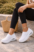 Luna | Women's Knit Slip-On Air-Cushion Walking Sneaker Boots